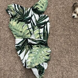 Lane Bryant swimsuit.